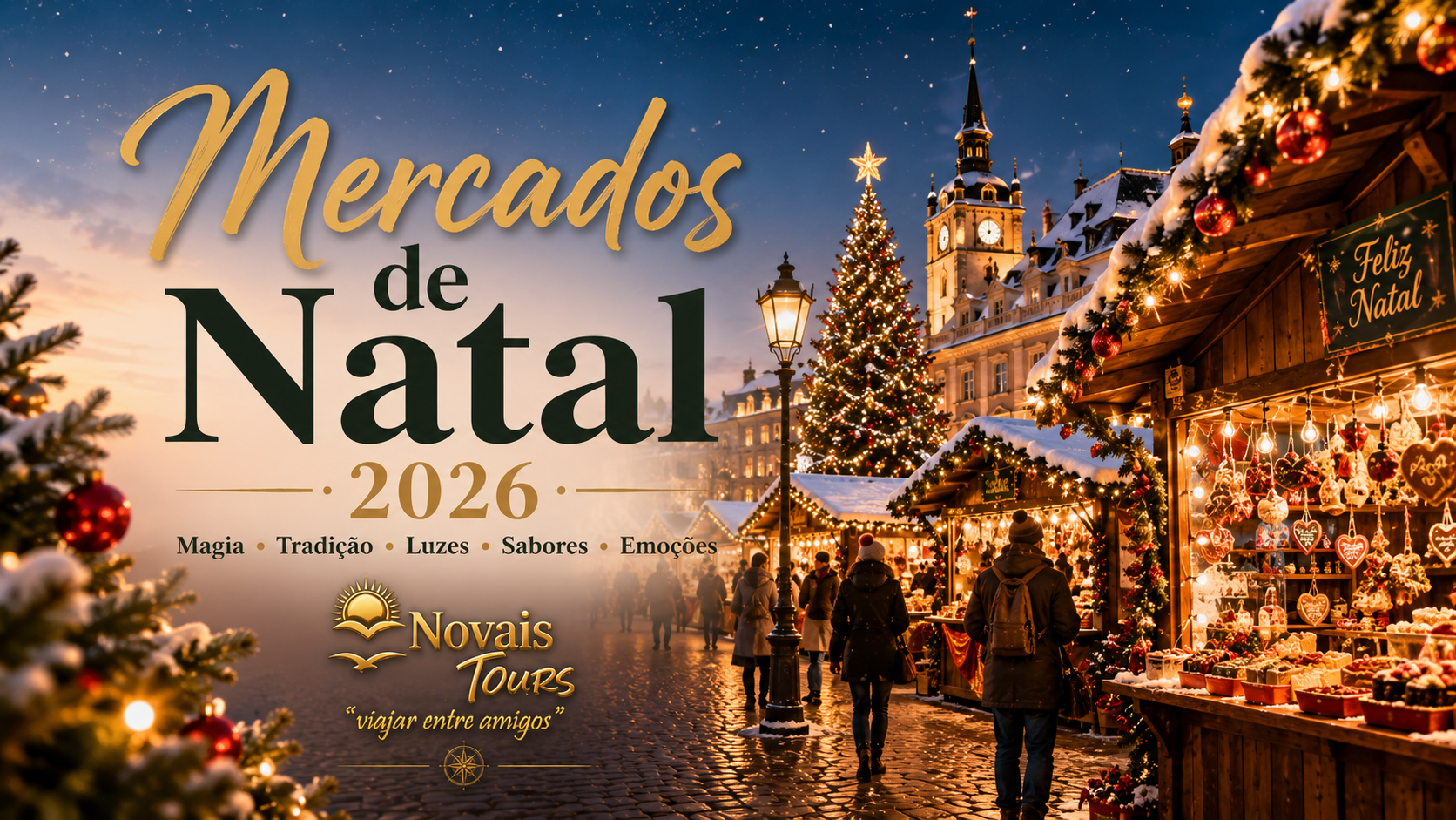 Os melhores Mercados de Natal na Europa 2026