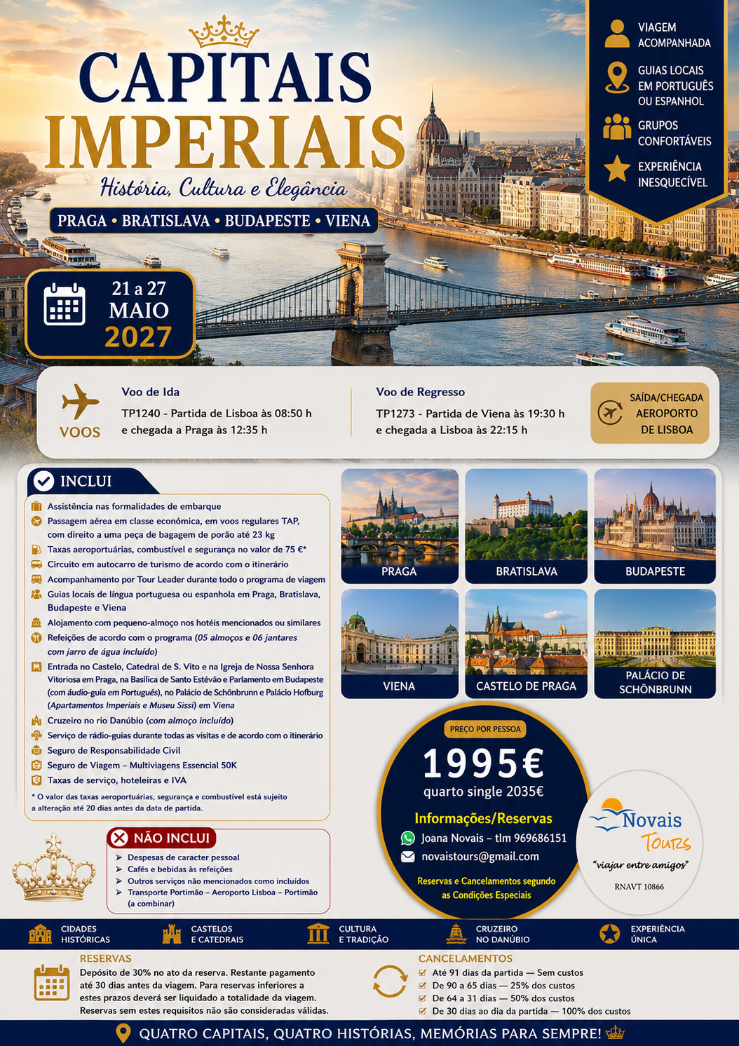 Capitais Imperiais - Operador 4Tours